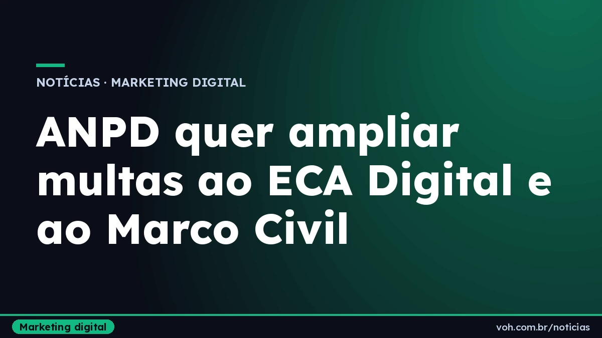 Balança sobre fundo com elementos de rede e proteção de dados, representando a regulação da ANPD