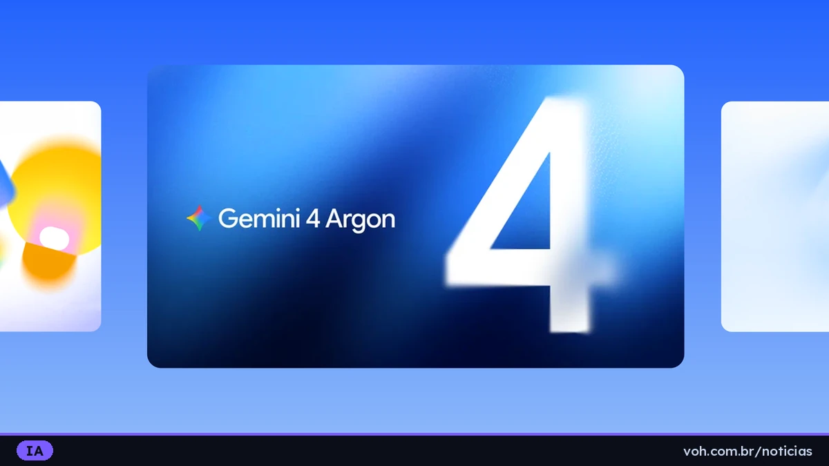 Capa do resumo oficial do Google com as novidades de IA de setembro de 2026, destacando o Gemini 4 Argon